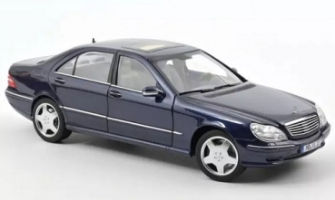 183817 Mercedes-Benz S55 AMG 2000 Blue metallic 1:18